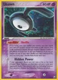Unown (E) #E/28