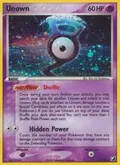 Unown (G) #G/28