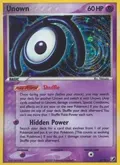 Unown (M) #M/28