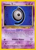 Unown [D] #47/75