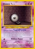 Unown [Q] #059/105
