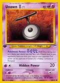 Unown [T] #088/105