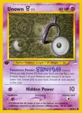 Unown [V] #089/105