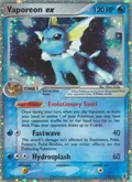 Vaporeon ex #110/113