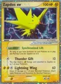 Zapdos ex - 033 (EX Collector's Window Tins) #033