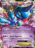 Toxicroak EX #41/106