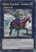 Heroic Champion - Gandiva (Shatterfoil) BP03-EN124