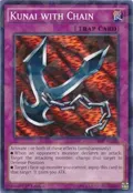 Kunai with Chain (Shatterfoil) BP03-EN210