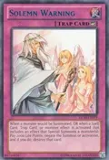 Solemn Warning (Blue) DL18-EN019