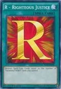 R - Righteous Justice SDHS-EN030