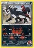 Team Magma's Mightyena #19/34