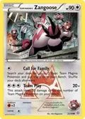 Team Magma's Zangoose #22/34
